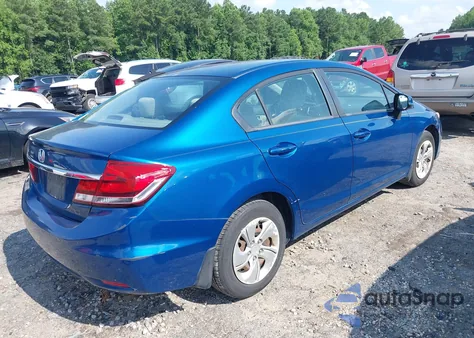 2013 Honda Civic Lx from USA, damaged, VIN 2HGFB2F57DH592633